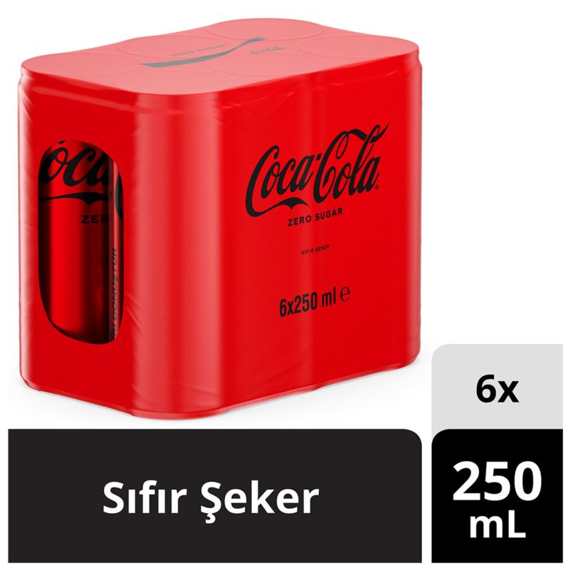 Coca-Cola%20Zero%20Sugar%20Kutu%206X250%20Ml
